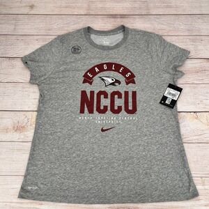 NCCU North Carolina Central University Eagles Gray The Nike Dri-fit  T-Shirt XL